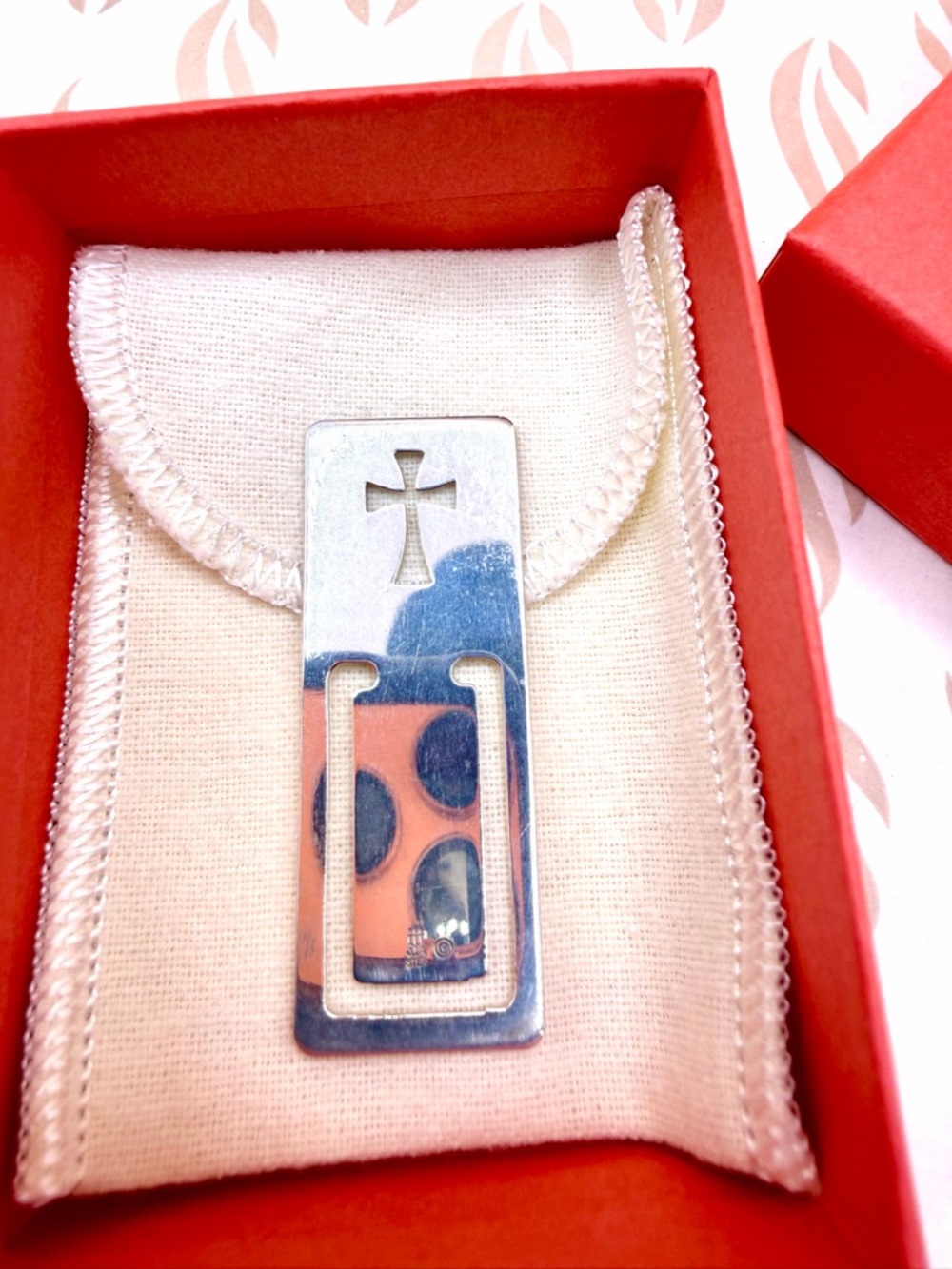 James Avery RETIRED Crosslet Bookmark in Sterling Silver
